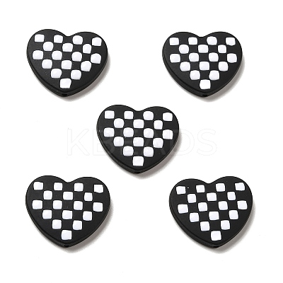 Opaque Acrylic Beads ACRC-I001-12B-1