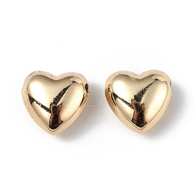 Rack Plating Brass Beads KK-C016-01A-G-1