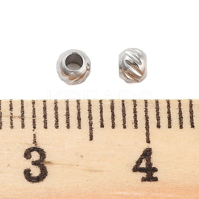 Non-Tarnish 201 Stainless Steel Beads STAS-Z078-02P-1