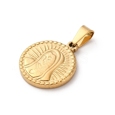 201 Stainless Steel Pendants STAS-C130-04A-G-1