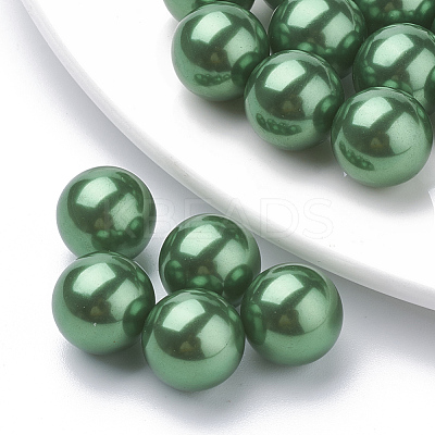 Eco-Friendly Plastic Imitation Pearl Beads MACR-S277-3mm-C-1