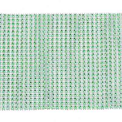 24 Rows Plastic Diamond Mesh Wrap Roll DIY-L049-05W-1