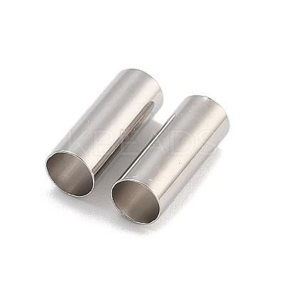 Brass Tube Beads KK-B120-03G-P-1
