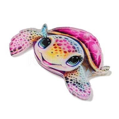 Animal Theme Double-sided Printed Acrylic Pendants OACR-L017-04C-1