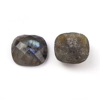 Natural Labradorite Cabochons G-G835-B01-02-1