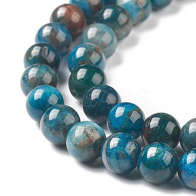 Natural Apatite Beads G-E481-05-8mm-01-1