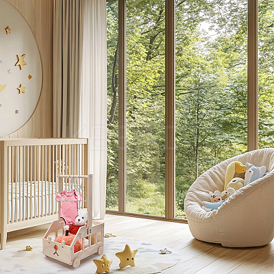 Car Shaped Wooden Baby Shower Closet Crates ODIS-UN0001-20-1