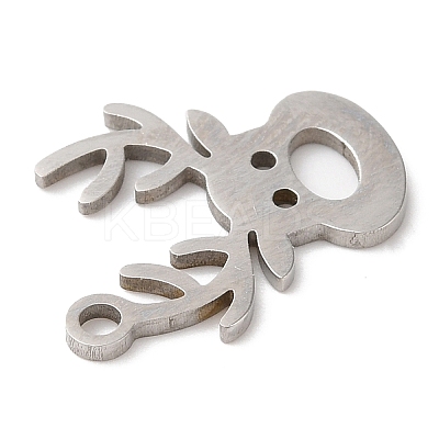 Non-Tarnish Christmas 201 Stainless Steel Pendants X-STAS-D053-07P-1