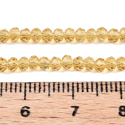 Glass Beads Strands EGLA-A044-T2mm-D03-1