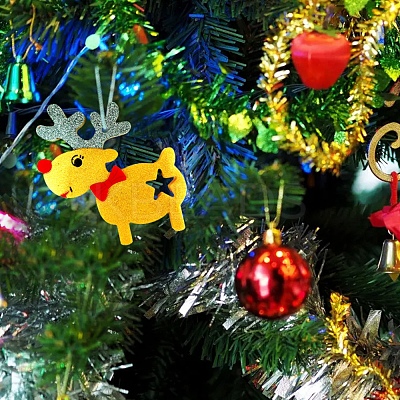 DIY Christmas Theme Pendant Food Grade Silicone Molds XMAS-PW0001-013A-1