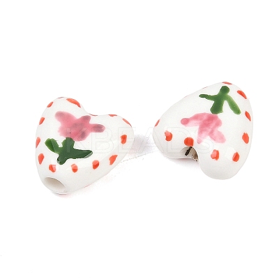 Handmade Porcelain Beads PORC-B007-02E-1