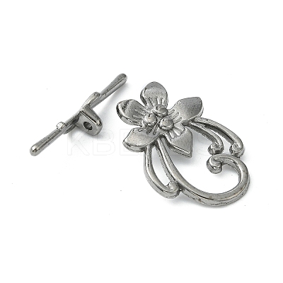 Tibetan Style Alloy Toggle Clasps LS-K095R052-1