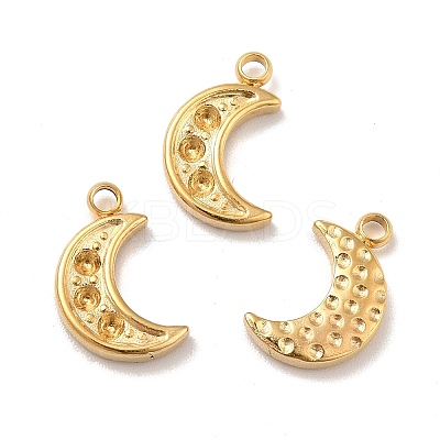 Ion Plating(IP) 304 Stainless Steel Pendants Rhinestone Setting STAS-A066-15G-1