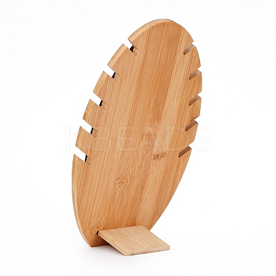 Bamboo Necklace Display Stand NDIS-E022-06A-1