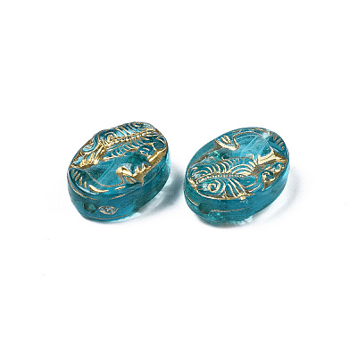 Plating Acrylic Beads X-PACR-N008-027-1