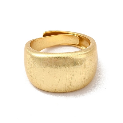Rack Plating Brass Adjustable Rings RJEW-C050-05G-1