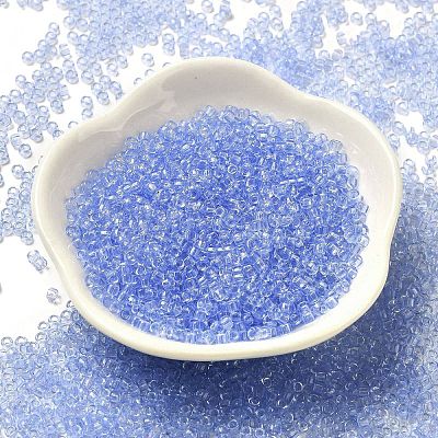 Transparent Colours Glass Round Seed Beads SEED-B001-06A-08-1