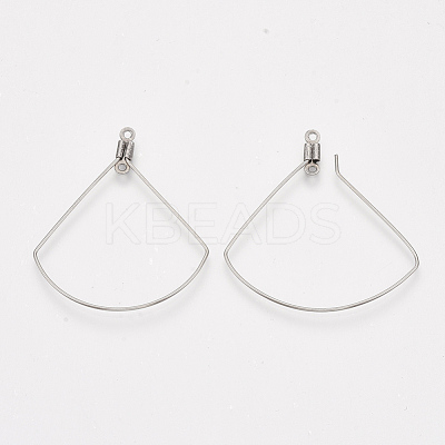 Tarnish Resistant 304 Stainless Steel Wire Pendants X-STAS-S103-11-1