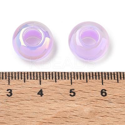 UV Plating Transpant Resin European Beads RE-CBAFF00-01F-1