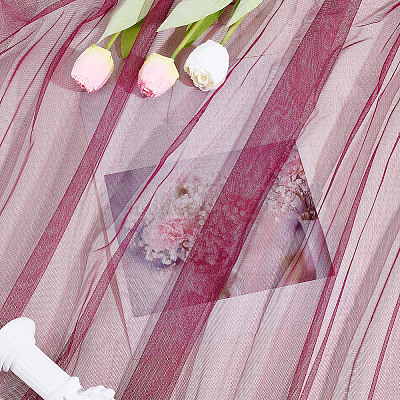 Polyester Mesh Fabric DIY-WH20009-40U-1