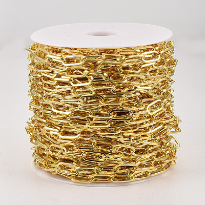 Unwelded Iron Paperclip Chains CH-S125-02C-G-1