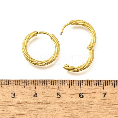 304 Stainless Steel Hoop Earrings for Women EJEW-M068-14G-06-1