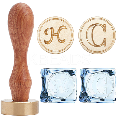 DIY Wax Seal Stamp Sets DIY-CP0010-27C-1