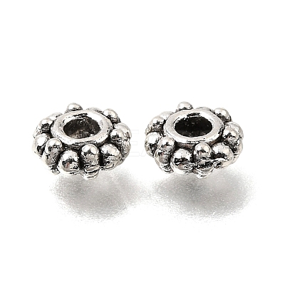 Tibetan Style Alloy Spacer Beads AL-CBA3B63-04AS-1