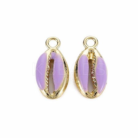 Alloy Enamel Pendants X-PALLOY-T065-27J-1