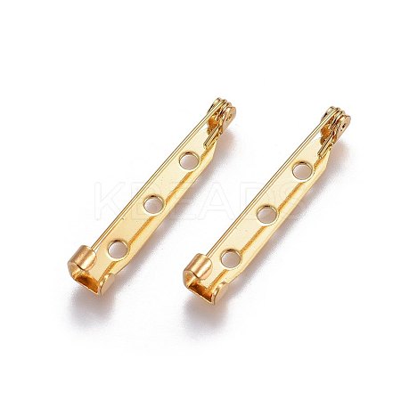 304 Stainless Steel Brooch Findings STAS-L221-01A-1