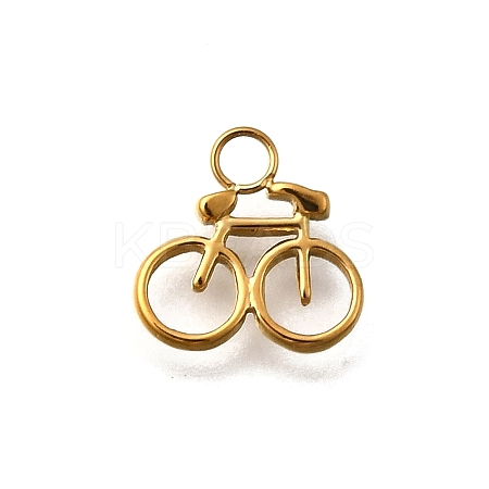 304 Stainless Steel Pendants STAS-P411-02A-G-1