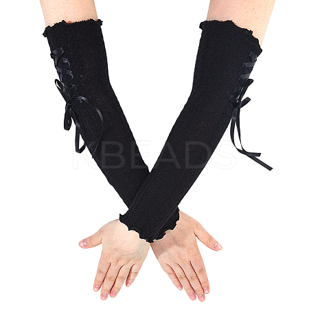 Polyester Arm Warmers AJEW-WH20067-061C-1