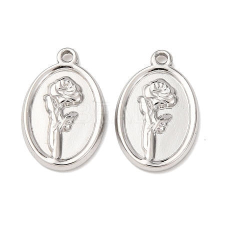 304 Stainless Steel Pendants STAS-I358-12P-12-1