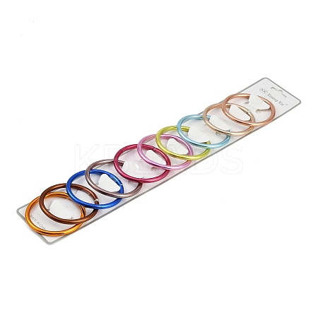 Aluminium Open Jump Rings ALUM-A005-01A-1