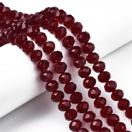 Glass Beads Strands X-EGLA-A034-T10mm-D32-1