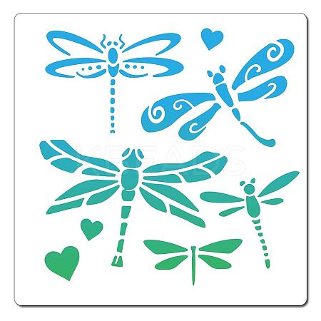 PET Plastic Drawing Painting Stencils Templates DIY-WH0286-006-1