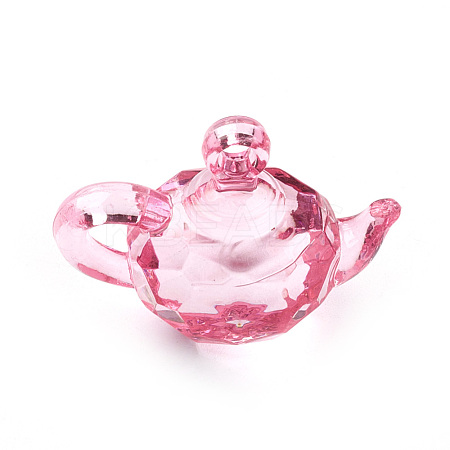Transparent Acrylic Pendants TACR-T001-01D-1