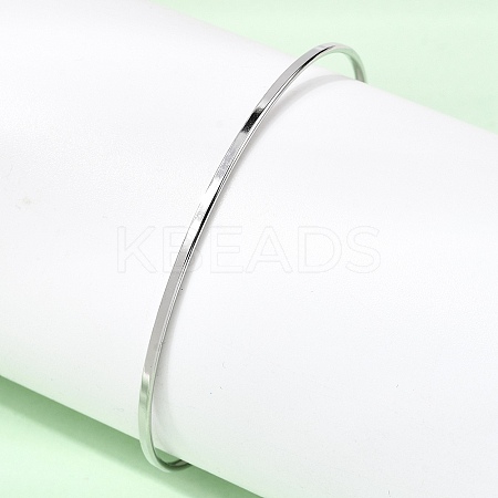 304 Stainless Steel Cuff Bangles BJEW-D388-01A-P-1