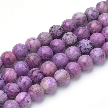 Natural Crazy Agate Beads Strands X-G-Q462-132B-8mm-1