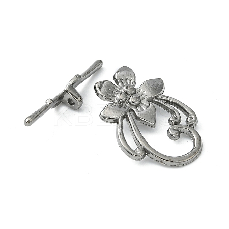 Tibetan Style Alloy Toggle Clasps LS-K095R052-1