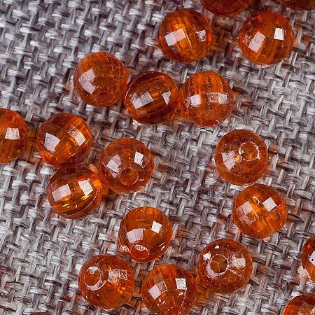 Transparent Acrylic Beads TACR-NH0001-E-17-1