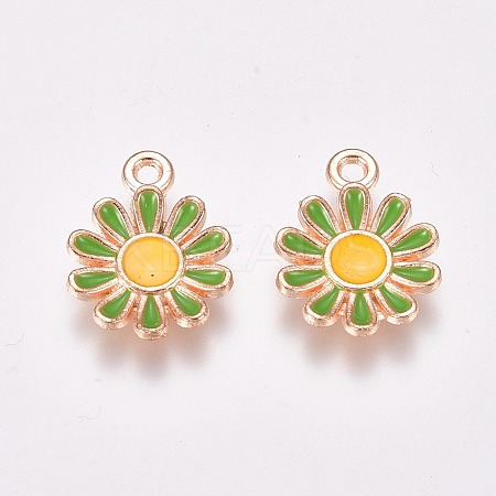 Enamel Charms PALLOY-TAC0009-56D-1