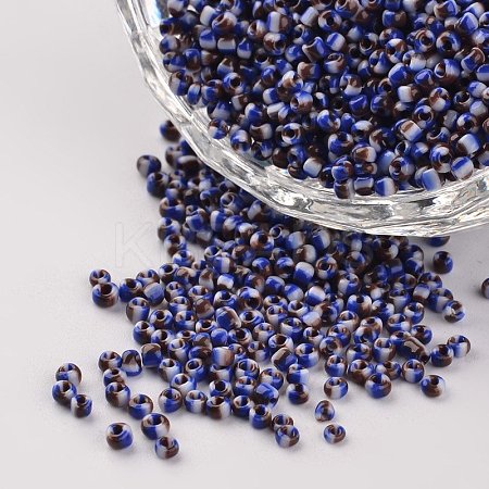 12/0 Opaque Colours Seep Glass Beads SEED-M008-C14-1