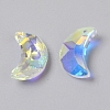 Glass Rhinestone Pendants GLAA-WH0025-52A-1