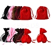 10Pcs 10 Styles Gourd Velvet Bags TP-YW0001-03-1