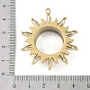 Ion Plating(IP) 304 Stainless Stee Locket Pendants STAS-S132-08G-02-3