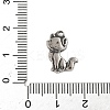 304 Stainless Steel Tibetan Style Pendants STAS-S185-10AS-B-3