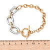 201 Stainless Steel Chain Bracelets BJEW-P378-01B-A-5