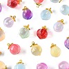 24Pcs 9 Colors Glass Pendants GLAA-FS0002-43-3
