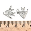 Ocean Style Brass Micro Pave Cubic Zirconia Pendants KK-A280-01C-P-3